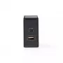 Mobiliojo įrenginio įkroviklis Nedis WCPD45W100BK Universalus Juodas USB Patalpose