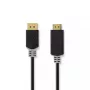Vaizdo kabelio adapteris Nedis CCBW37100AT10 1m DisplayPort į HDMI juodas