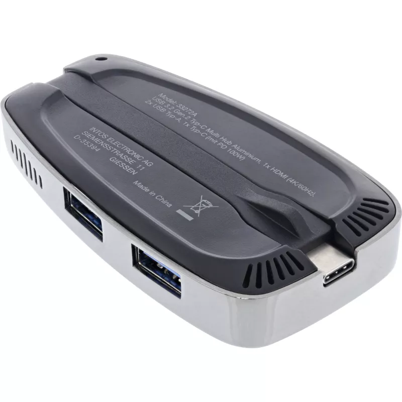 USB šakotuvas InLine USB 3.2 Gen. 2 „Multi Hub“ (2xUSB-A + 1xHDMI + 1xUSB-C)