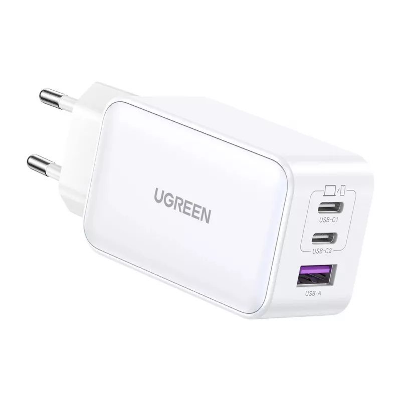 Ugreen 15339 mobiliojo įrenginio įkroviklis Universalus Balta AC Greitasis įkrovimas Vidinis