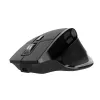 „JLab Audio Epic Office“ belaidė pelė dešiniarankiams — „Bluetooth“ + USB tipo A, optinė 2400 DPI, 9 mygtukai, ratukas, juoda