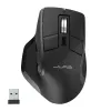 „JLab Audio Epic Office“ belaidė pelė dešiniarankiams — „Bluetooth“ + USB tipo A, optinė 2400 DPI, 9 mygtukai, ratukas, juoda