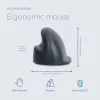 „R-Go Tools“ vertikali pelė „R-Go HE Basic“, ergonominė pelė, vidutinė (plaštakos dydis ≥ 185 mm), dešiniarankiams, „Bluetooth“, pilka