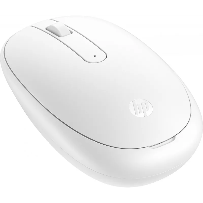 HP 240 Lunar White Bluetooth pelė, abiem rankoms tinkama, optinė, Bluetooth, 1600 DPI, balta