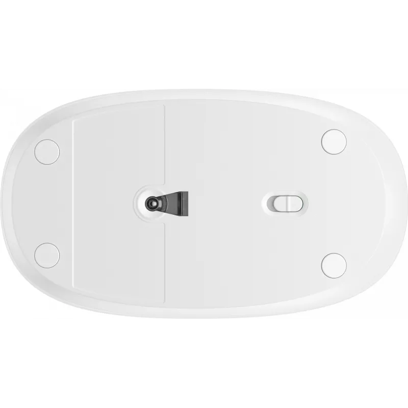 HP 240 Lunar White Bluetooth pelė, abiem rankoms tinkama, optinė, Bluetooth, 1600 DPI, balta