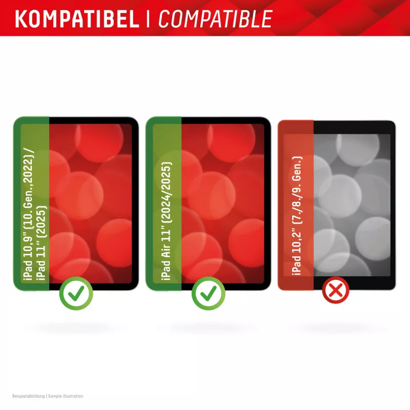Displex TABLET PAPERSENSE, skirta iPad 10,9 col. (10-os kartos) / 11 col. (2025 m.) / Air 11 col. (2024/2025 m.), nuimama rašymo arba piešimo plėvelė su popieriaus pojūčiu