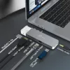 USB šakotuvas j5create JCD395 4K60 Elite Pro laidinis USB4 su MagSafe rinkiniu