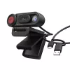 j5create JVU250 HD internetinė kamera su automatiniu ir rankiniu fokusavimo perjungikliu