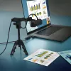 j5create JVU250 HD internetinė kamera su automatiniu ir rankiniu fokusavimo perjungikliu