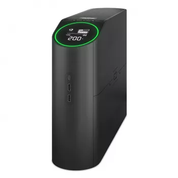 APC Back-UPS Pro BGM2200B-GR - 2200VA/1320W, 4x Schuko & 2x C13 lizdai, 3x USB įkroviklis, USB duomenų prievadas