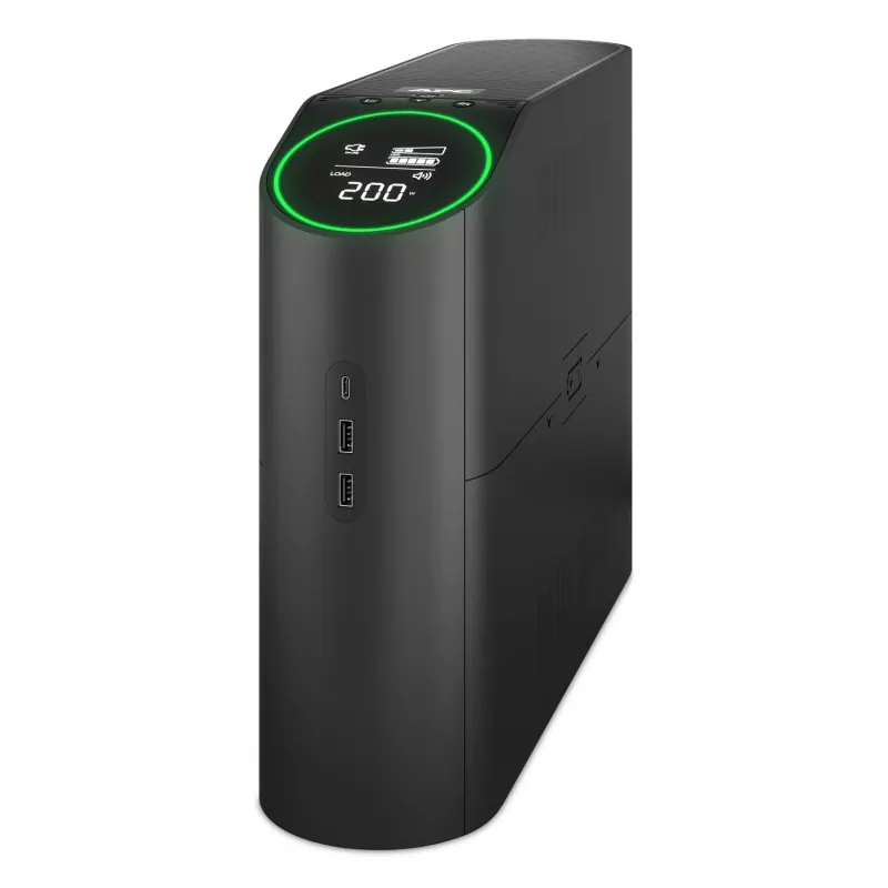 APC Back-UPS Pro BGM2200B-GR - 2200VA/1320W, 4x Schuko & 2x C13 lizdai, 3x USB įkroviklis, USB duomenų prievadas