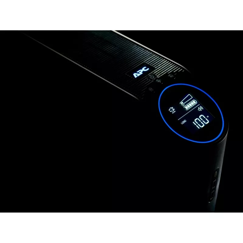 APC Back-UPS Pro BGM2200B-GR - 2200VA/1320W, 4x Schuko & 2x C13 lizdai, 3x USB įkroviklis, USB duomenų prievadas