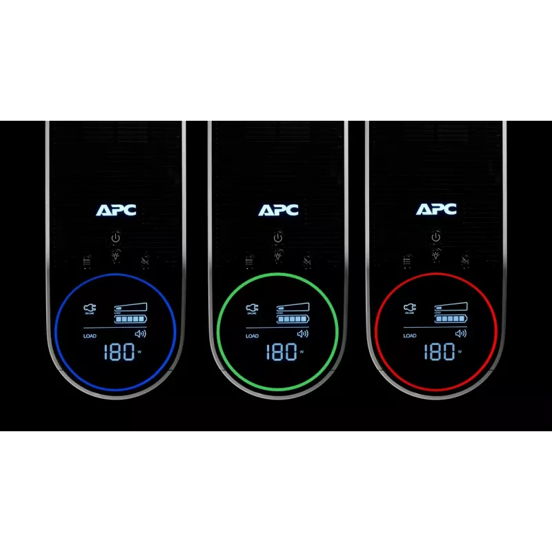 APC Back-UPS Pro BGM2200B-GR - 2200VA/1320W, 4x Schuko & 2x C13 lizdai, 3x USB įkroviklis, USB duomenų prievadas