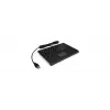 KeySonic ACK-3410 (DE) klaviatūra, skirta biurui, USB, QWERTZ, vokiečių kalba, juoda