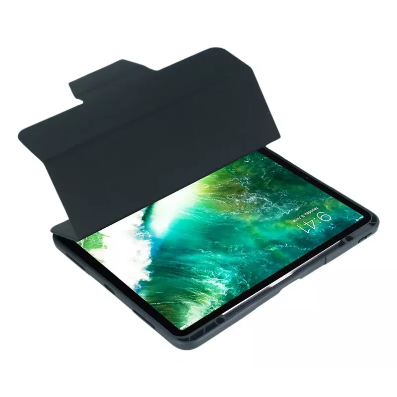 DEQSTER 40-2000071 planšetės dėklas 33 cm (13 colių) Folio Juoda