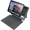 ASTAR DEQSTER Smart Rugged Touch Plus klaviatūra iPad 10.9 col. — QWERTZ vokiečių k., mechaniniai mygtukai, Smart Connector jungtis, pilka
