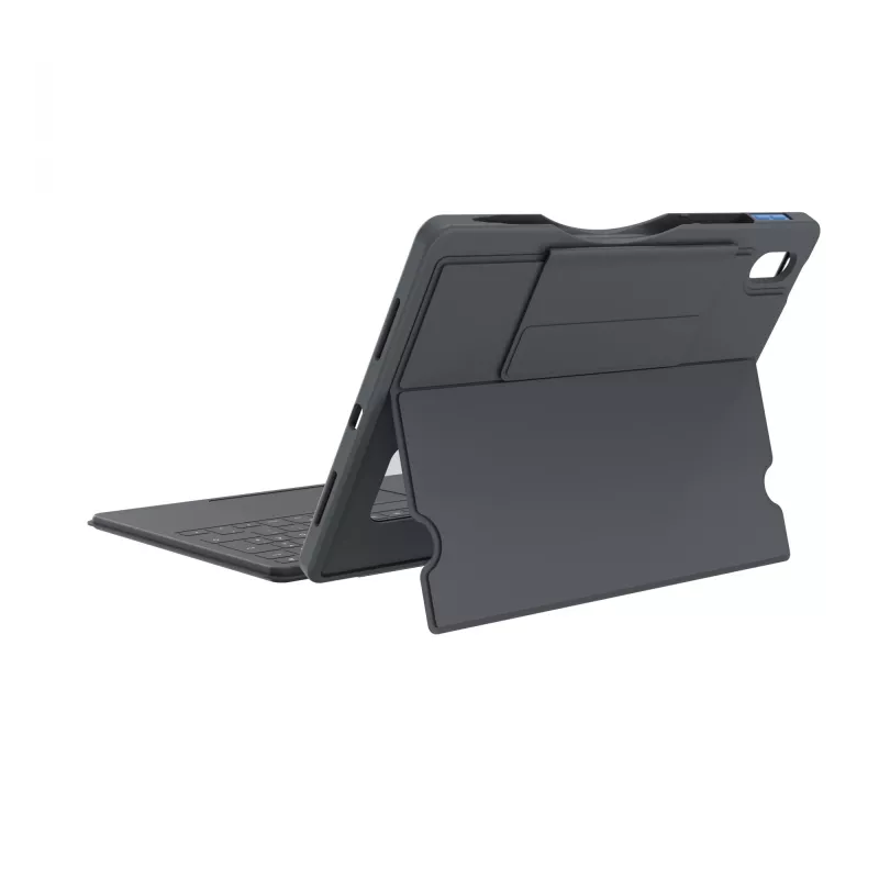 ASTAR DEQSTER Smart Rugged Touch Plus klaviatūra iPad 10.9 col. — QWERTZ vokiečių k., mechaniniai mygtukai, Smart Connector jungtis, pilka