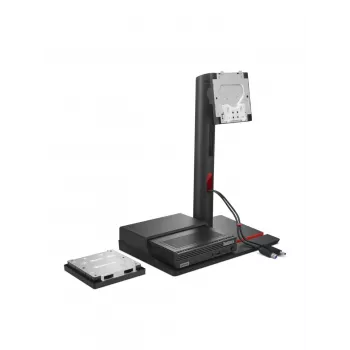 Lenovo 4XF1K03170 monitoriaus laikiklis / stovas 68,6 cm (27 colių) Stalinė juoda