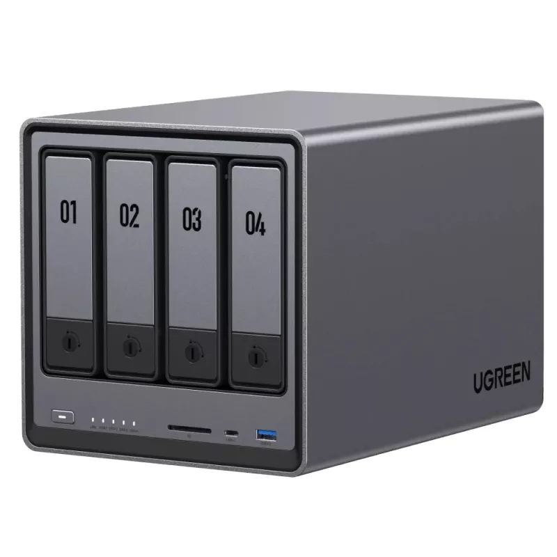 Ugreen NASync DXP4800 NAS Compact N100 8 GB DDR5 0 TB UGOS Pro Juoda