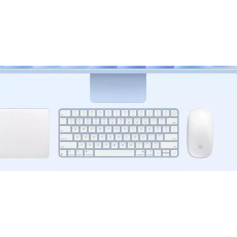 Viename kompiuteryje Apple iMac 24 colių M4 24GB 512GB SSD Apple GPU macOS