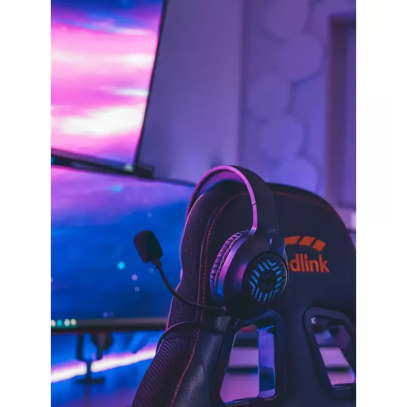 Ausinės SPEEDLINK TYRON laidinės žaidimams, juodos
