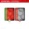 „Displex“ planšetės stiklas (9H) „Apple iPad Air 11“ col. (2024/2025), „Eco“ tvirtinimo rėmelis, nedūžtantis, itin plonas, nematomas