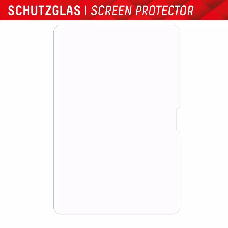 Displex Tablet Glass (9H), skirtas Apple iPad Air 13 colių (2024/2025), Eko montavimo rėmelis, nedūžtantis, itin plonas, nematomas