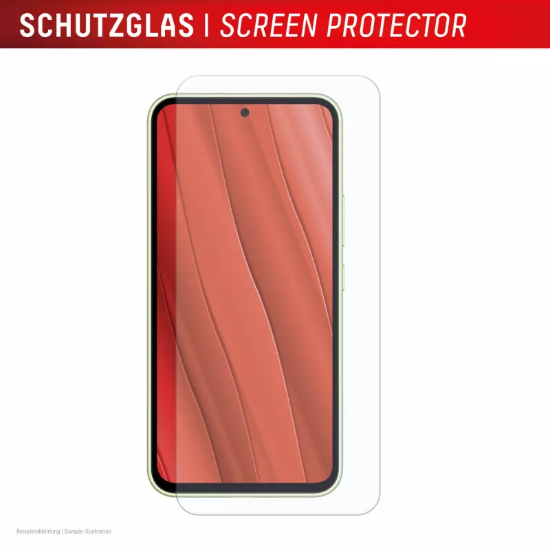 Displex ekrano apsauga (10H) Samsung Galaxy A56, Eko montavimo rėmelis, atspari įbrėžimams