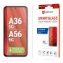 Displex Smart Glass (9H), skirtas Samsung Galaxy A36/A56, montavimo lipdukas, nedūžtantis