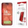 Displex ekrano apsauginis stiklas + dėklas, skirtas Apple iPhone 16 Pro Max, Eco montavimo rėmelis, atsparus įbrėžimams