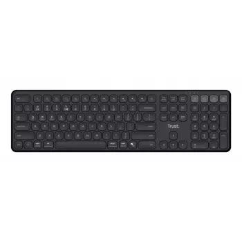 Trust Vaiya klaviatūra Namams/Biurui RF belaidė + Bluetooth QWERTZ vokiečių Juoda