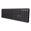 Trust Vaiya klaviatūra Namams/Biurui RF belaidė + Bluetooth QWERTZ vokiečių Juoda