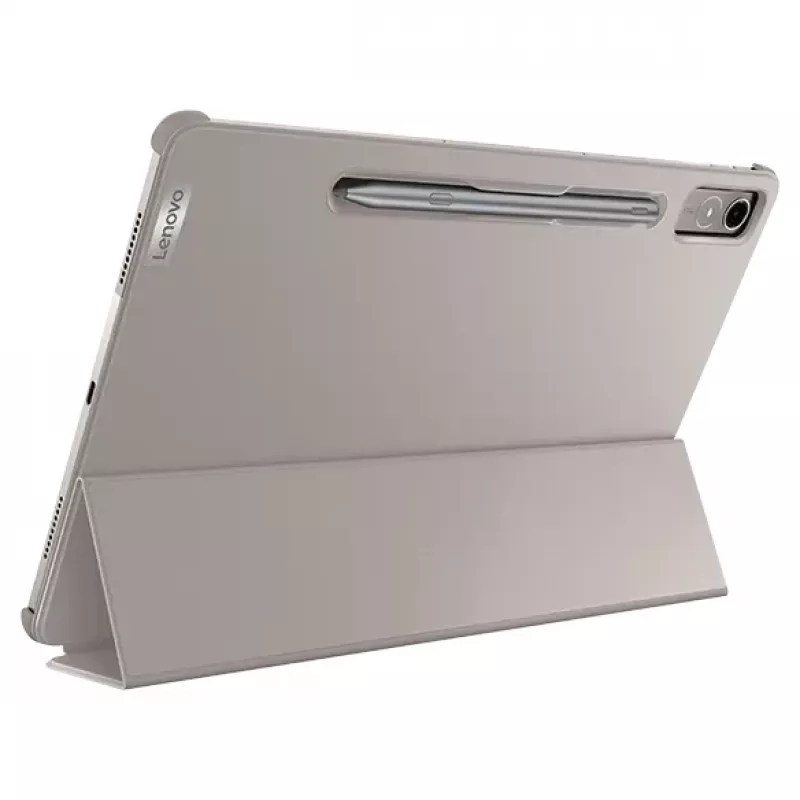 Planšetės aplanko tipo dėklas Lenovo, skirtas Tab P12, Oat spalvos ZG38C05242 — apsauginis dėklas Lenovo Tab P12