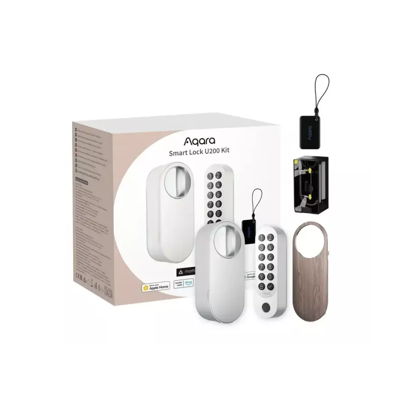 AQARA Smart Lock U200 Kit (EL-D02DW), balta