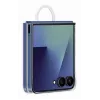 Apsauginis dėklas Samsung Galaxy Z Flip7, Samsung — skaidrus, modelis EF-QF766CTEGWW