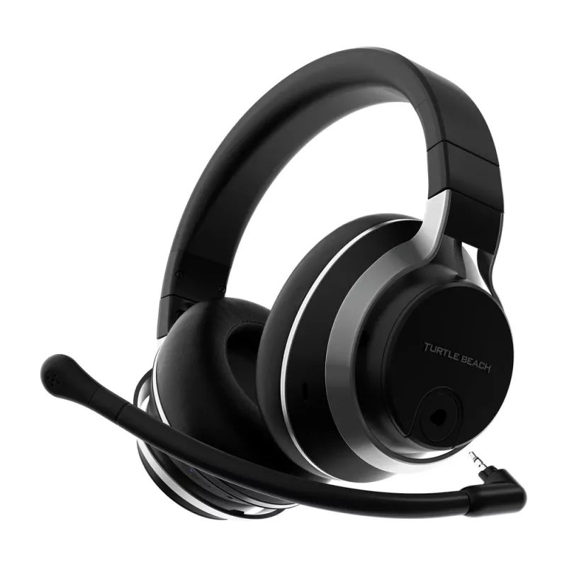 “Turtle Beach Stealth Pro” kelių platformų belaidės ausinės su aktyviu triukšmo slopinimu ir “Bluetooth”, skirtos PS5, PS4, PC