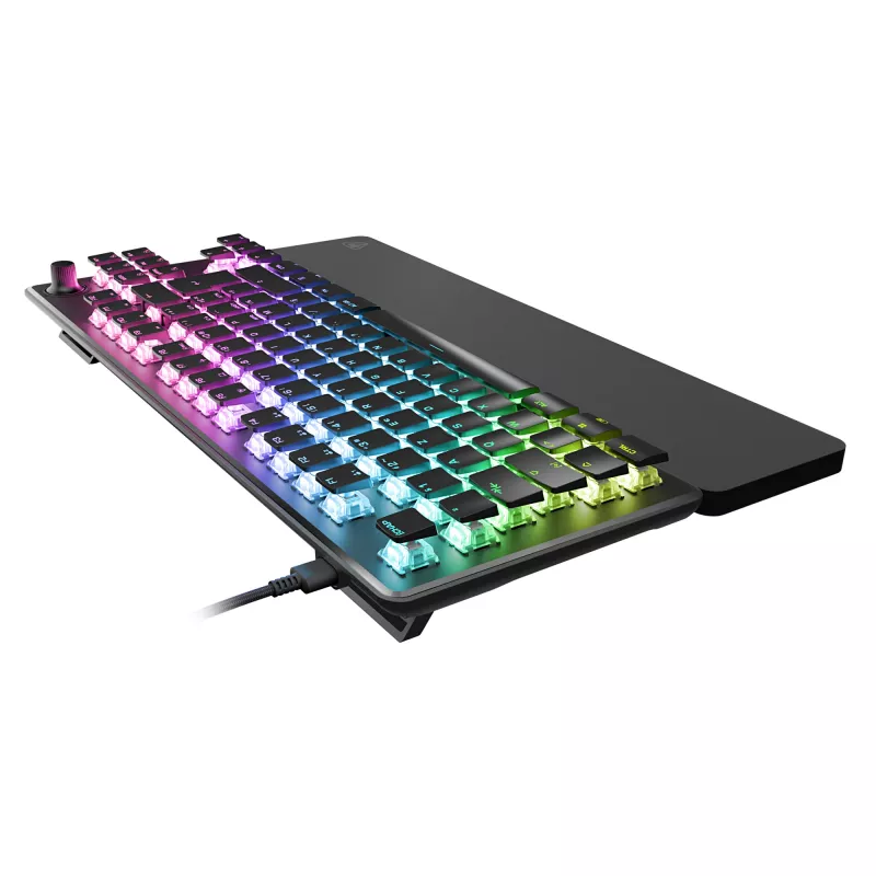 Turtle Beach Vulcan II TKL Pro klaviatūra Gaming USB AZERTY Vokietijos juoda