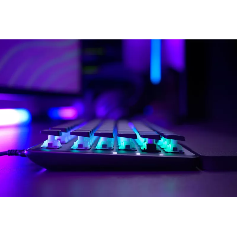 Turtle Beach Vulcan II TKL Pro klaviatūra Gaming USB AZERTY Vokietijos juoda