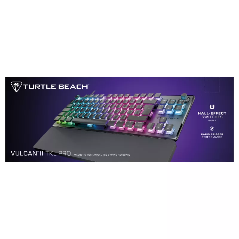 Turtle Beach Vulcan II TKL Pro klaviatūra Gaming USB AZERTY Vokietijos juoda