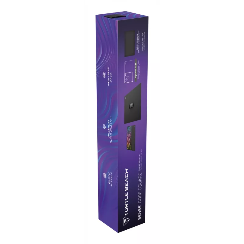 Turtle Beach Sense Core Square žaidimų pelės kilimėlis, juodas