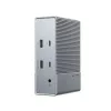 Targus HDG215-EUZ sąsajos šakotuvas USB 3.2 Gen 2 (3.1 Gen 2) Type-C sidabrinis