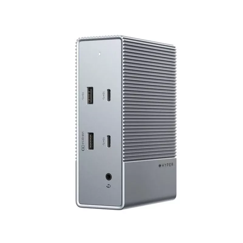 Targus HDG215-EUZ sąsajos šakotuvas USB 3.2 Gen 2 (3.1 Gen 2) Type-C sidabrinis