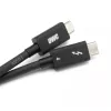 Thunderbolt kabelis OWC OWCCBLTB4C2.0M 2m 40 Gbit/s Juoda