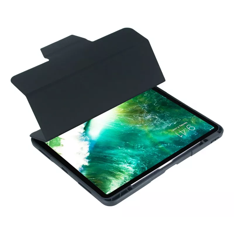 DEQSTER 40-2000078 plančetės dėklas 33 cm (13 colių) Folio Juodas