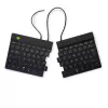 R-Go Tools ergonominė klaviatūra R-Go Split Break v2 su pertraukų programine įranga, ergonominė dviejų dalių klaviatūra, QWERTZ (DE), laidinė, juoda