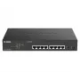 „D-Link DGS-1100-10MPV2“ tinklo komutatorius Valdomas L2 Gigabit Ethernet (10/100/1000) „Power over Ethernet“ (PoE) 1U Juoda