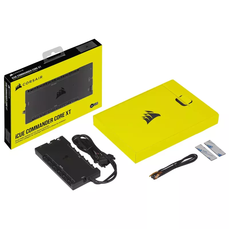 Ventiliatoriaus greičio valdiklis Corsair iCUE Commander Core XT
