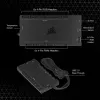 Ventiliatoriaus greičio valdiklis Corsair iCUE Commander Core XT