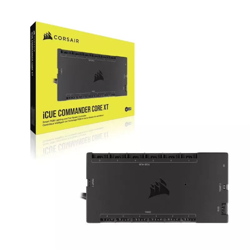 Ventiliatoriaus greičio valdiklis Corsair iCUE Commander Core XT