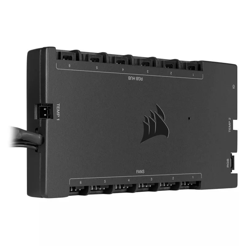 Ventiliatoriaus greičio valdiklis Corsair iCUE Commander Core XT